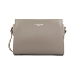 Sac à main trotteur Lancaster-Smooth Taupe Galet