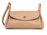 Petit sac à main en cuir Lancaster-Ida Naturel