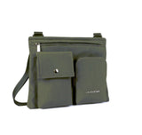 Sac besace Lancaster Basic Pocket Kaki