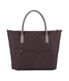 Petit sac à main Lancaster Smart KBA Bordeaux Taupe
