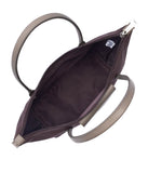 Petit sac à main Lancaster Smart KBA Bordeaux Taupe