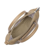 Petit sac à main cabas Storm Lancaster Beige Foncé