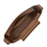 Pochette Lancaster Maya double KBA Moka
