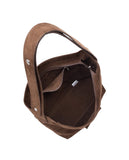 Sac seau en suédine Lancaster KBA Marron