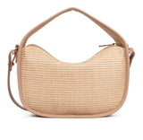 Petit sac besace en osier Lancaster
