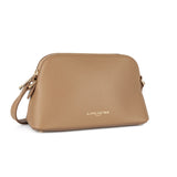Petit sac à main demi-lune en bandoulière Sierra Jia Sable Lancaster