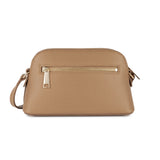 Petit sac à main demi-lune en bandoulière Sierra Jia Sable Lancaster