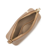 Petit sac à main demi-lune en bandoulière Sierra Jia Sable Lancaster