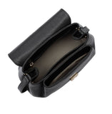 Petit sac à main en cuir Milano Pia Lancaster Noir