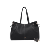 Sac à main shopping L Taloum Noir Lollipops