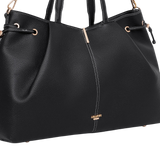 Sac à main shopping L Taloum Noir Lollipops