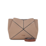 Sac à main multipoches Tamélia Lollipops Beige