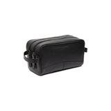 Trousse de toilette en cuir Chesterfield-Stacey Noir