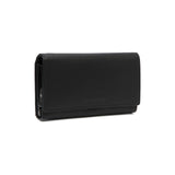 Portefeuille en cuir Chesterfield-Mirthe Noir