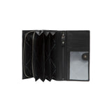 Portefeuille en cuir Chesterfield-Mirthe Noir