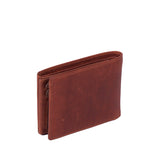 Portefeuille en cuir Chesterfield-Marvin Cognac