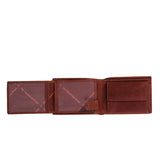 Portefeuille en cuir Chesterfield-Marvin Cognac