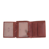 Petit portefeuille en cuir Chesterfield-Carl Cognac