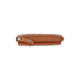 Porte-monnaie en cuir Chesterfield-Violette Cognac