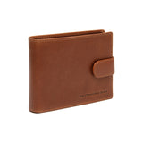 Portefeuille en cuir Chesterfield-Curtis Cognac