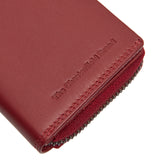 Porte-monnaie en cuir Chesterfield-Lenwick Rouge
