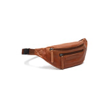 Sac banane Brana en cuir Chesterfield Cognac