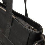 Sac à main Shopper en cuir Chesterfield-Alicante Noir