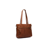 Sac à main Shopper en cuir Chesterfield-Alicante Cognac