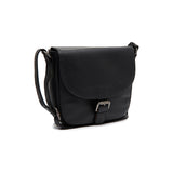 Petite besace en cuir Chesterfield-Lucian Noir