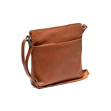 Sac à main en cuir Chesterfield-Navène Cognac