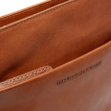Sac à main en cuir Chesterfield-Navène Cognac