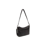 Sac à main en cuir Chesterfield-Irving Noir
