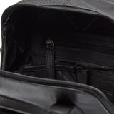 Sac à dos en cuir Chesterfield-Bellary Noir