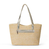 Sac shopping en paille Saint Malo Champagne