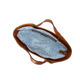 Sac à main en paille Biarritz Cognac