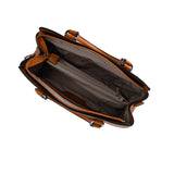 Sac à main Contraste Cognac
