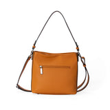 Sac besace Contraste Cognac