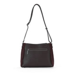 Sac à main en bandoulière Fauve effet daim Chocolat Mac Alyster