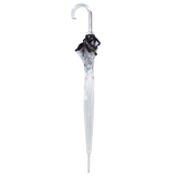 Parapluie Cloche Transparent Isotoner Papillon rose