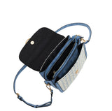 Sac à main à bandoulière Shai Lollipops Bleu