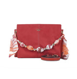 Sac à main multipoches Shirley Lollipops Rouge