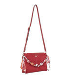Sac à main multipoches Shirley Lollipops Rouge