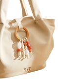 Sac porté épaule Camomille Pearl Beige