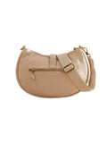 Sac à main bandoulière végan Woomen Crocus Beige