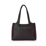Sac shopping Fauve effet daim Chocolat Mac Alyster