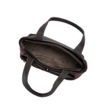 Sac shopping Fauve effet daim Chocolat Mac Alyster