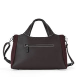 Sac à main Fauve effet daim Chocolat Mac Alyster
