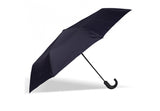 X-TRA Solid Folding Umbrella Crook Isotoner Marine
