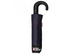 X-TRA Solid Folding Umbrella Crook Isotoner Marine