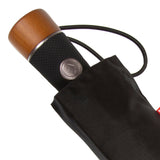 Folding umbrella X-TRA Solid Deluxe wood Isotoner 09486
